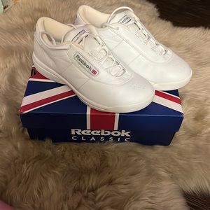 Rebook Classic Elegance white/mgrey size 6.5